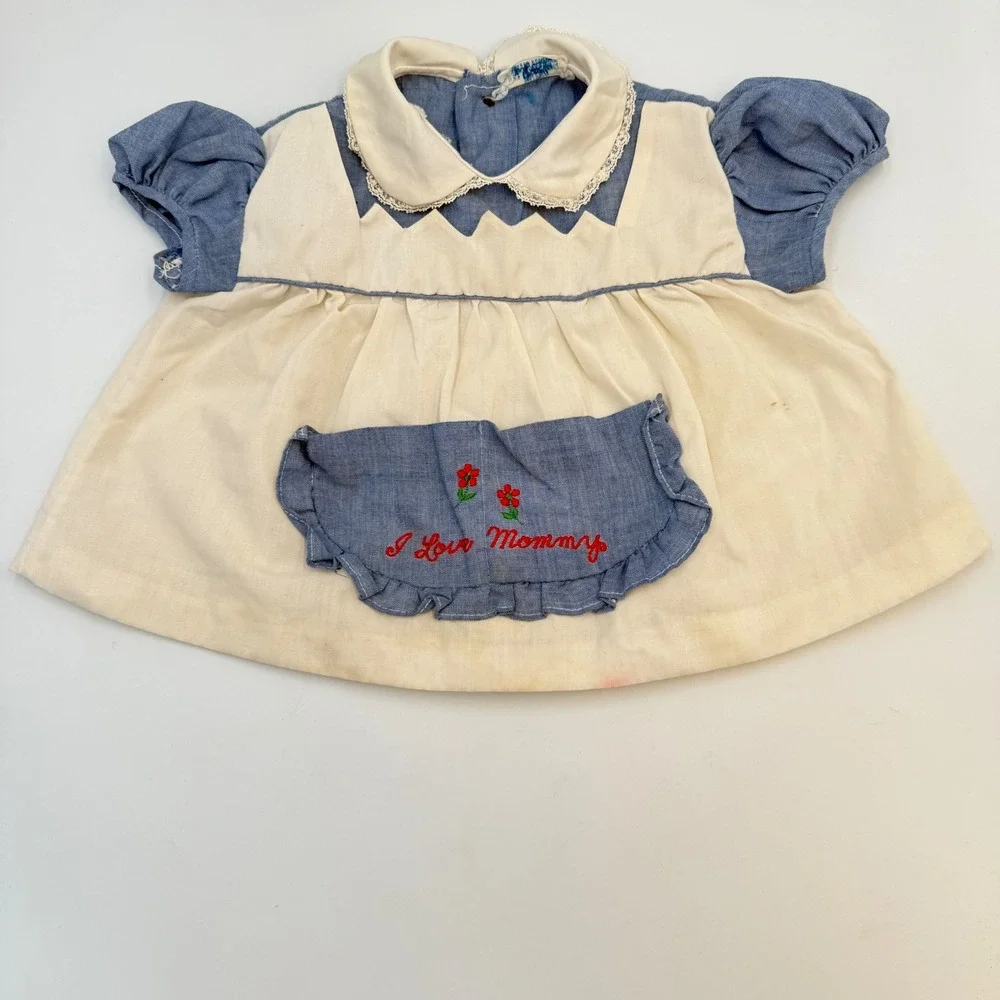 Vtg Baby Dress 